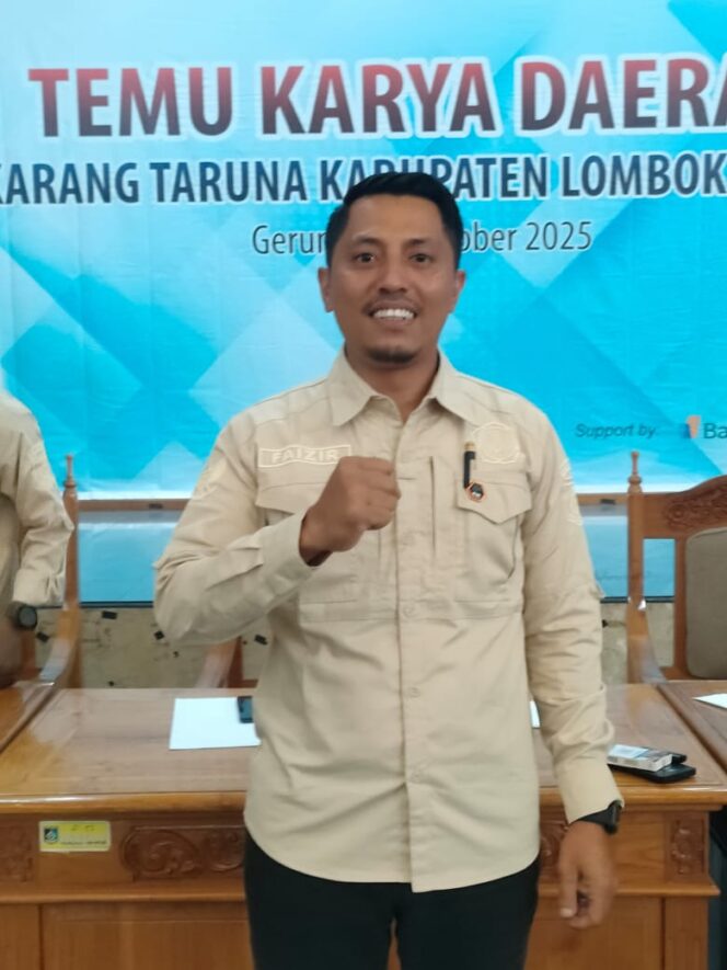 
 Faizir, S.H. Resmi Terpilih, Karang Taruna Lombok Barat Siap Tingkatkan Peran Sosial Pemuda