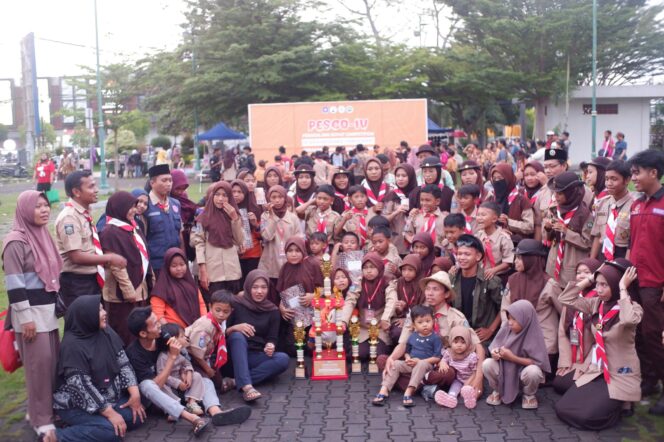 
 PESCO-IV Pramuka UIN Mataram, MI Al-Madaniyah Kunci Kemenangan Dengan 9 Poin