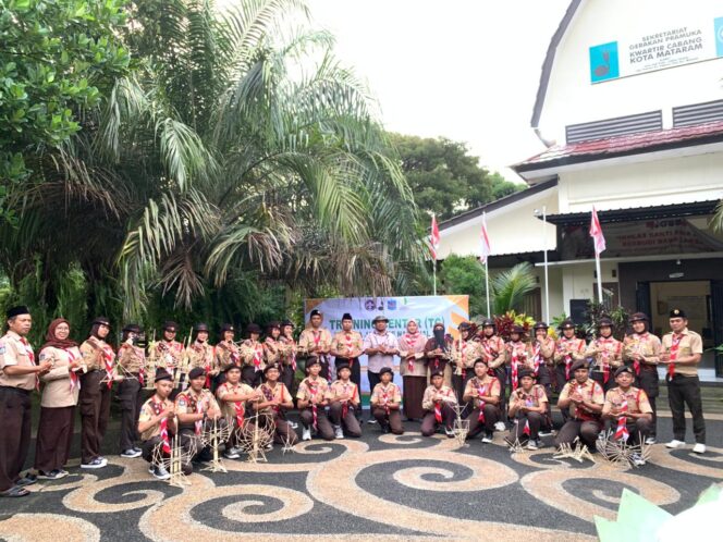 
 Jelang Jamnas XII Cibubur 2026, Kwarcab Kota Mataram Gelar Pemusatan Latihan Kontingen